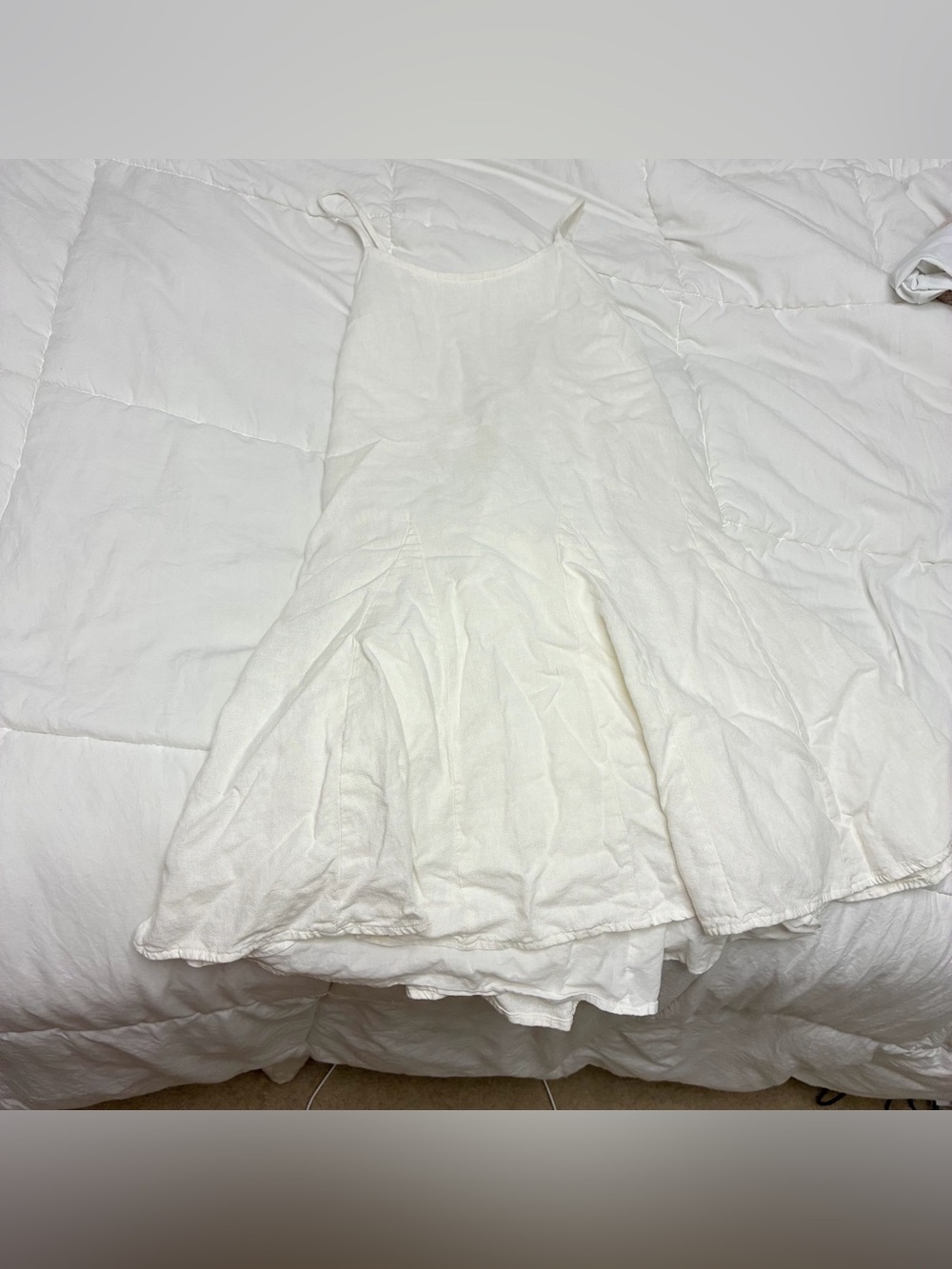 A New Day white flowy mini dress